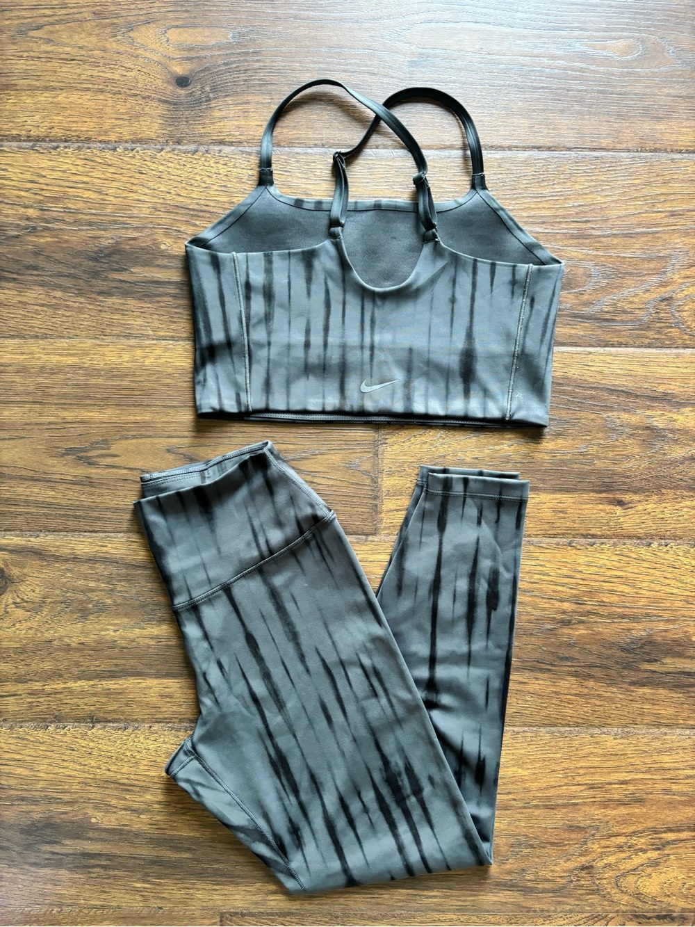 Nike Black/Grey Dri-FIT Athletic Set